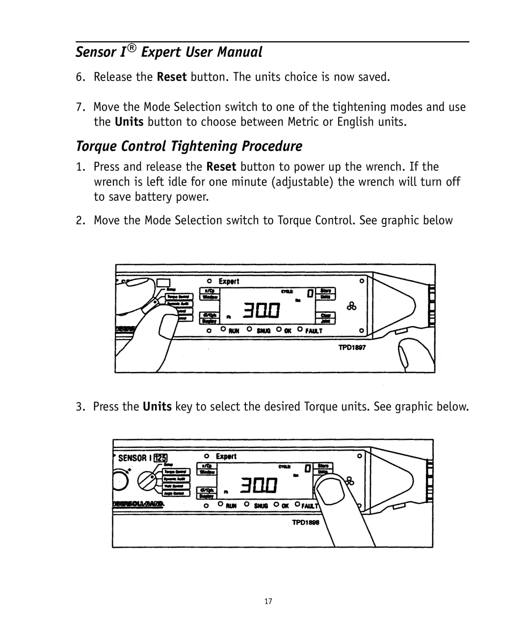 Ingersoll-Rand 4575759 user manual Torque Control Tightening Procedure 