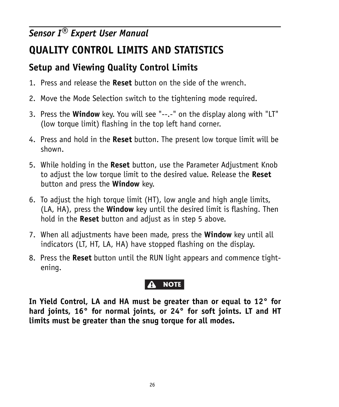 Ingersoll-Rand 4575759 user manual Quality Control Limits and Statistics, Setup and Viewing Quality Control Limits 