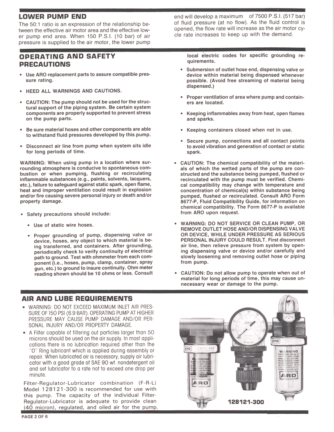 Ingersoll-Rand 612274D, 612264D manual 