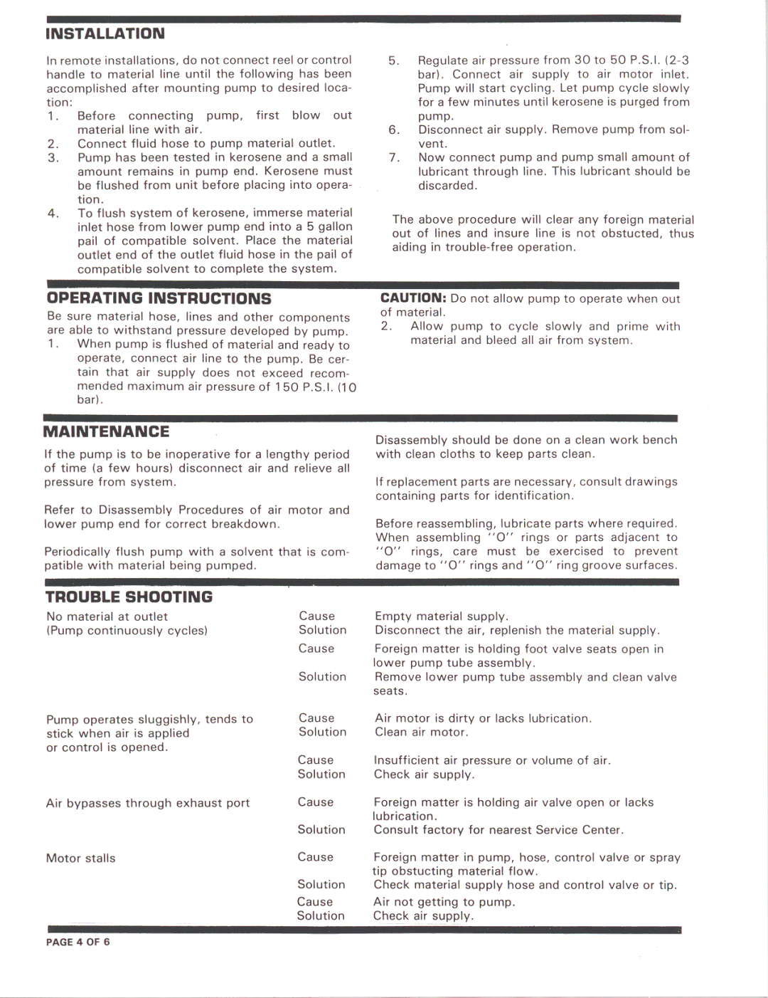 Ingersoll-Rand 612274D, 612264D manual 