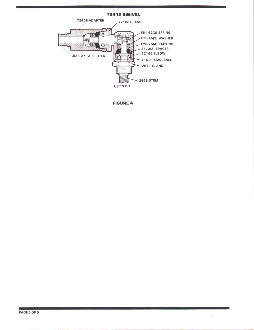 Ingersoll-Rand 612274D, 612264D manual 