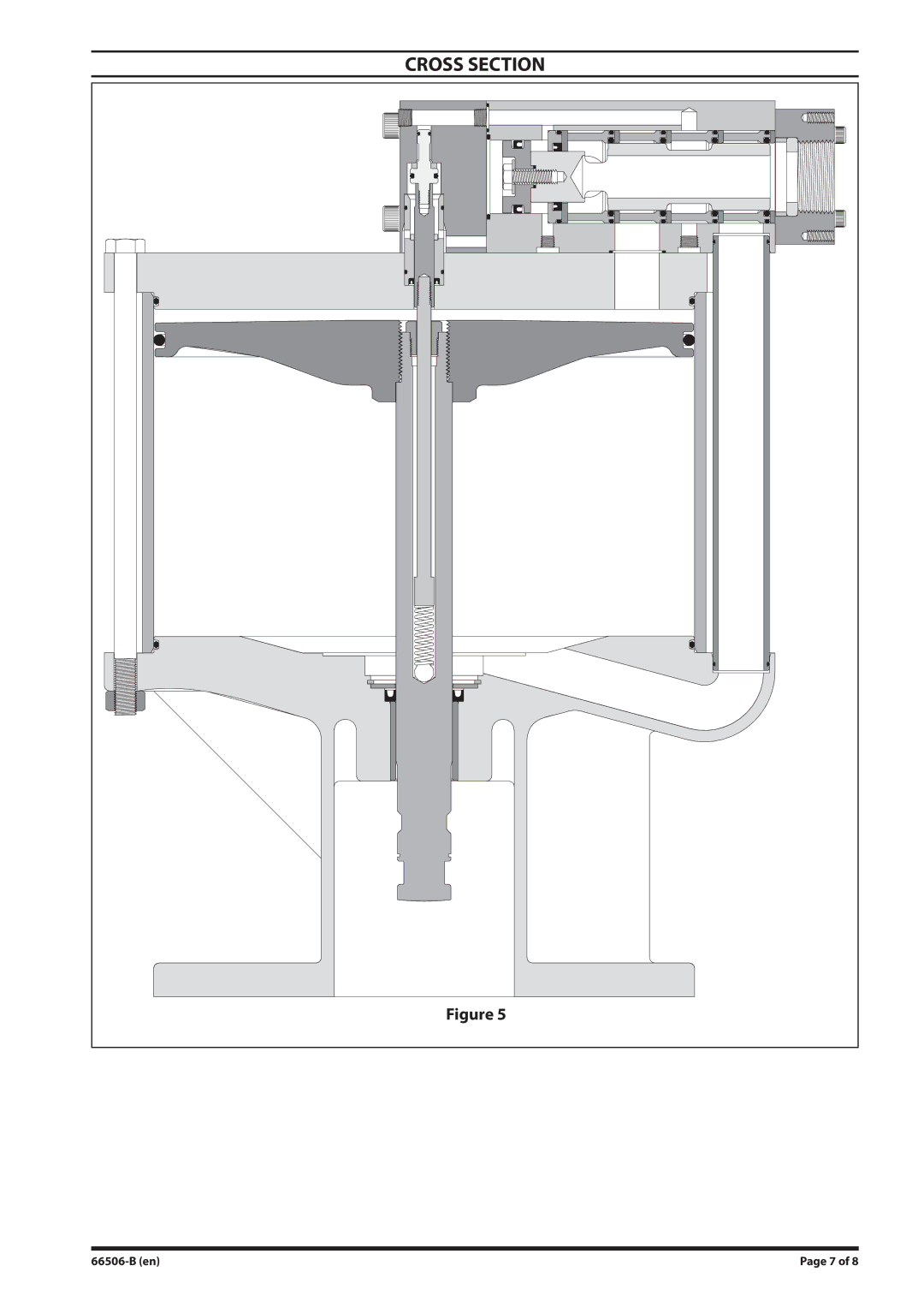 Ingersoll-Rand 66506-B manual Cross Section 