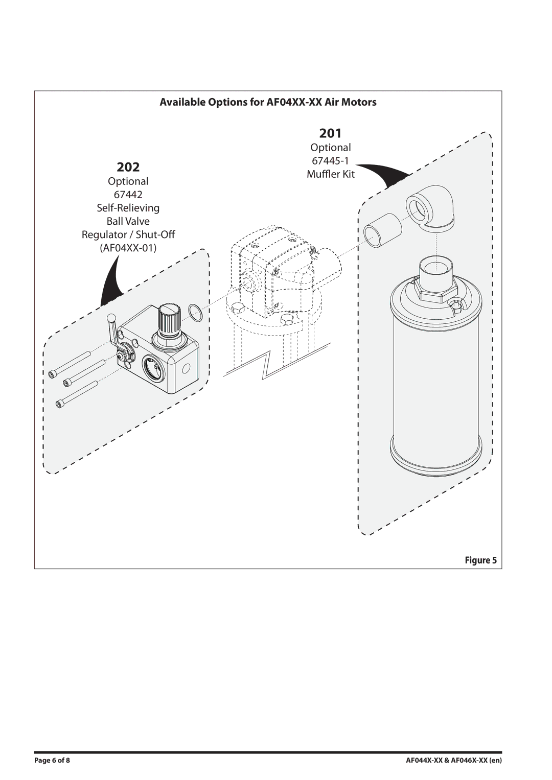 Ingersoll-Rand AF044X-XX, AF046X-XX manual 201 