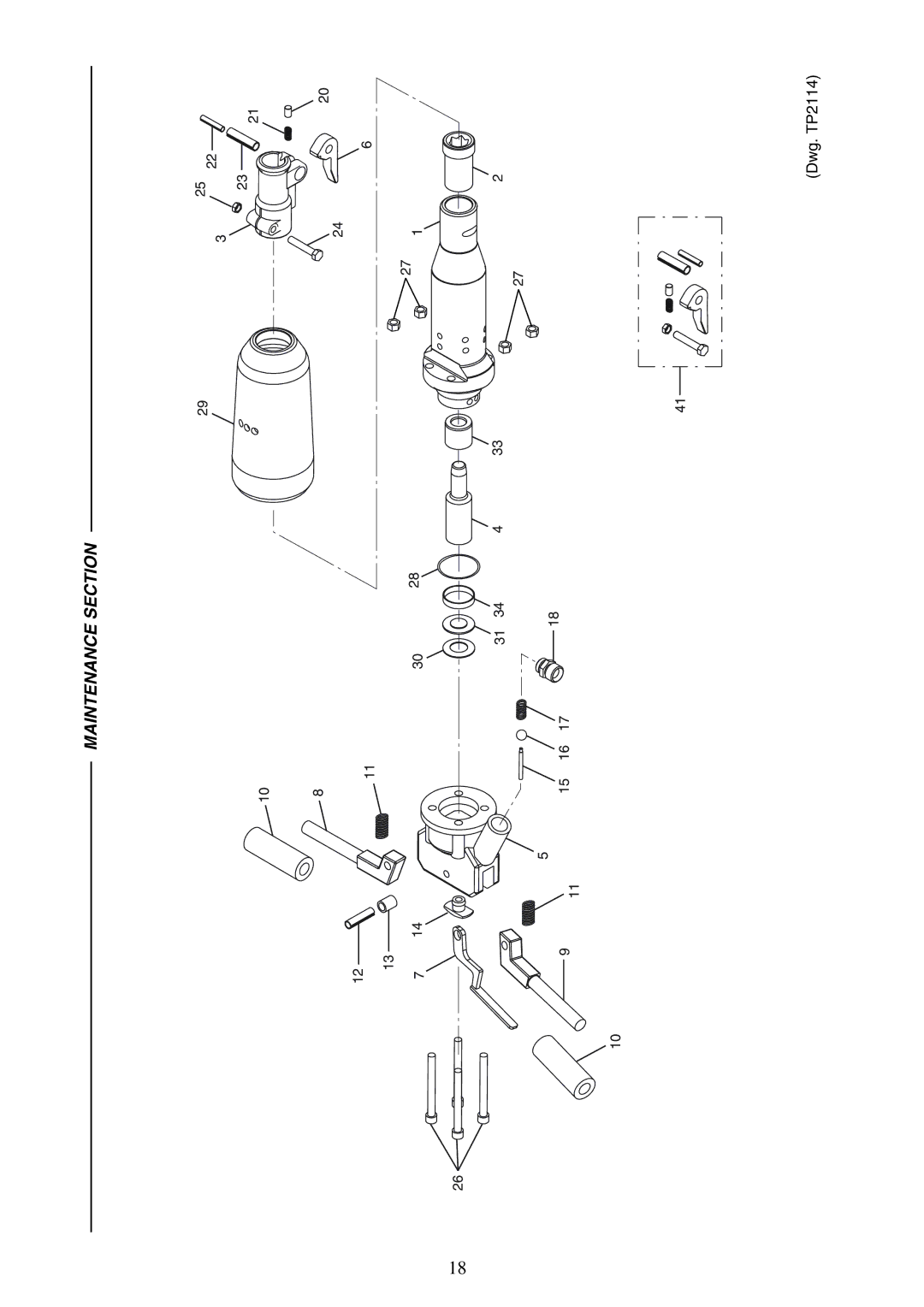 Ingersoll-Rand IR90VR manual Maintenance Section 