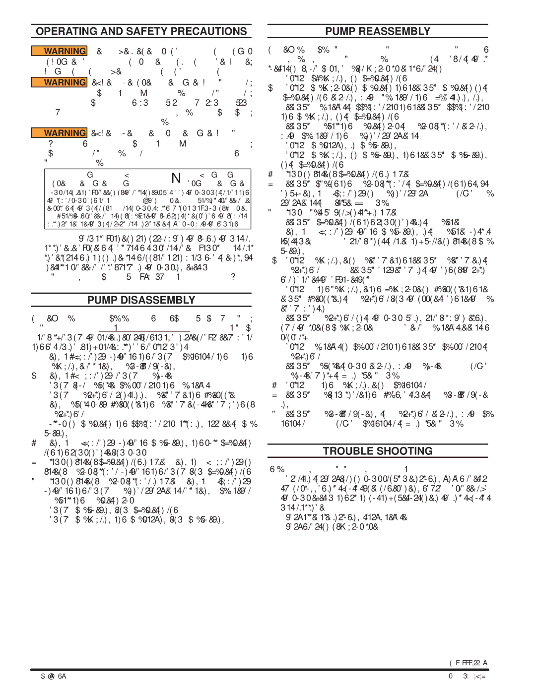 Ingersoll-Rand LM2305A-X-B specifications 