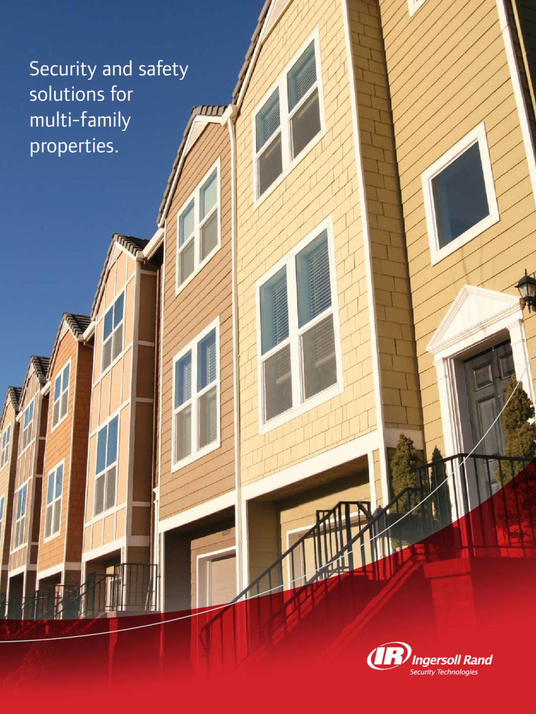 Ingersoll-Rand Residential Security manual Security and safety solutions for multi-family properties 