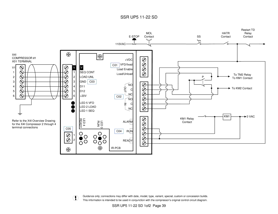 Ingersoll-Rand X41 technical manual SSR UP5 11-22 SD 1of2 