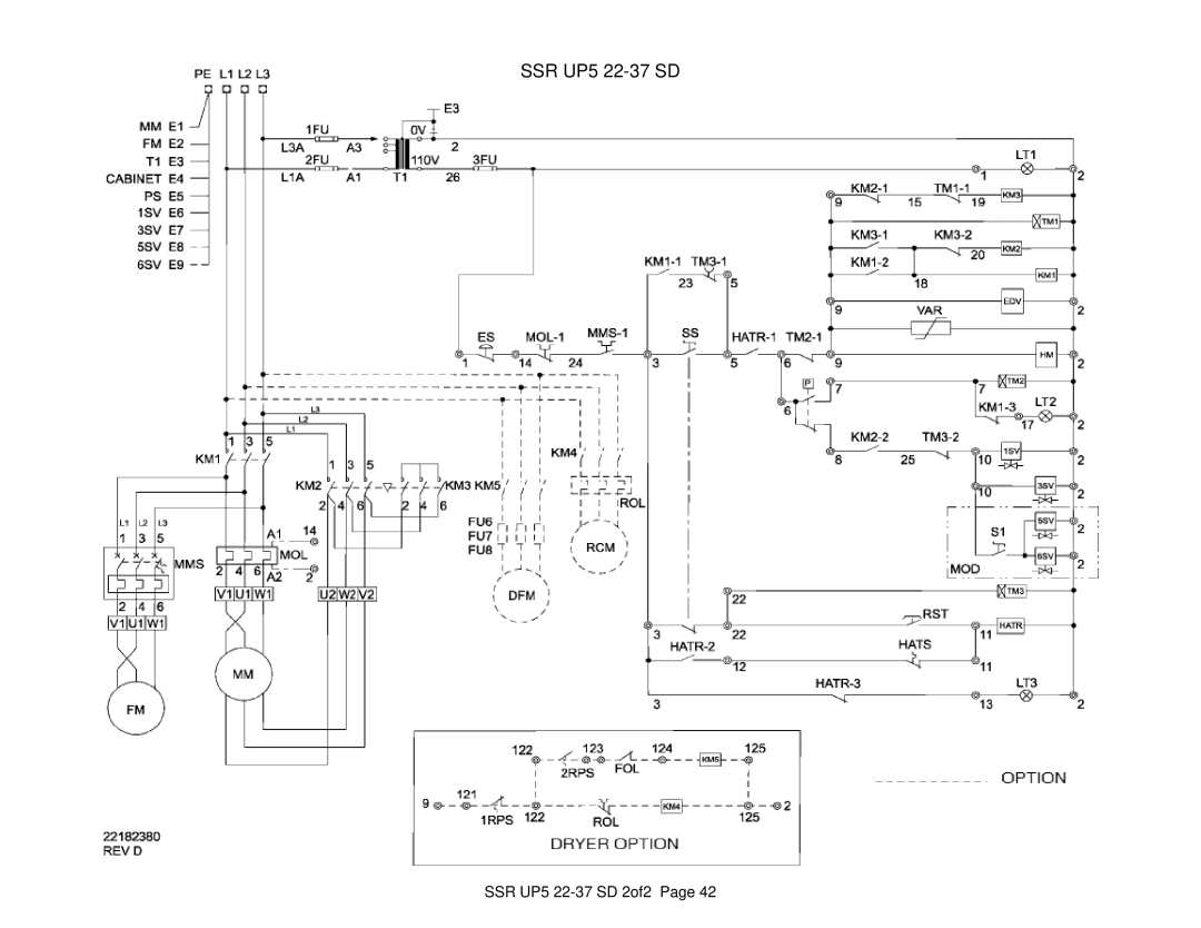 Ingersoll-Rand X41 technical manual SSR UP5 22-37 SD 2of2 