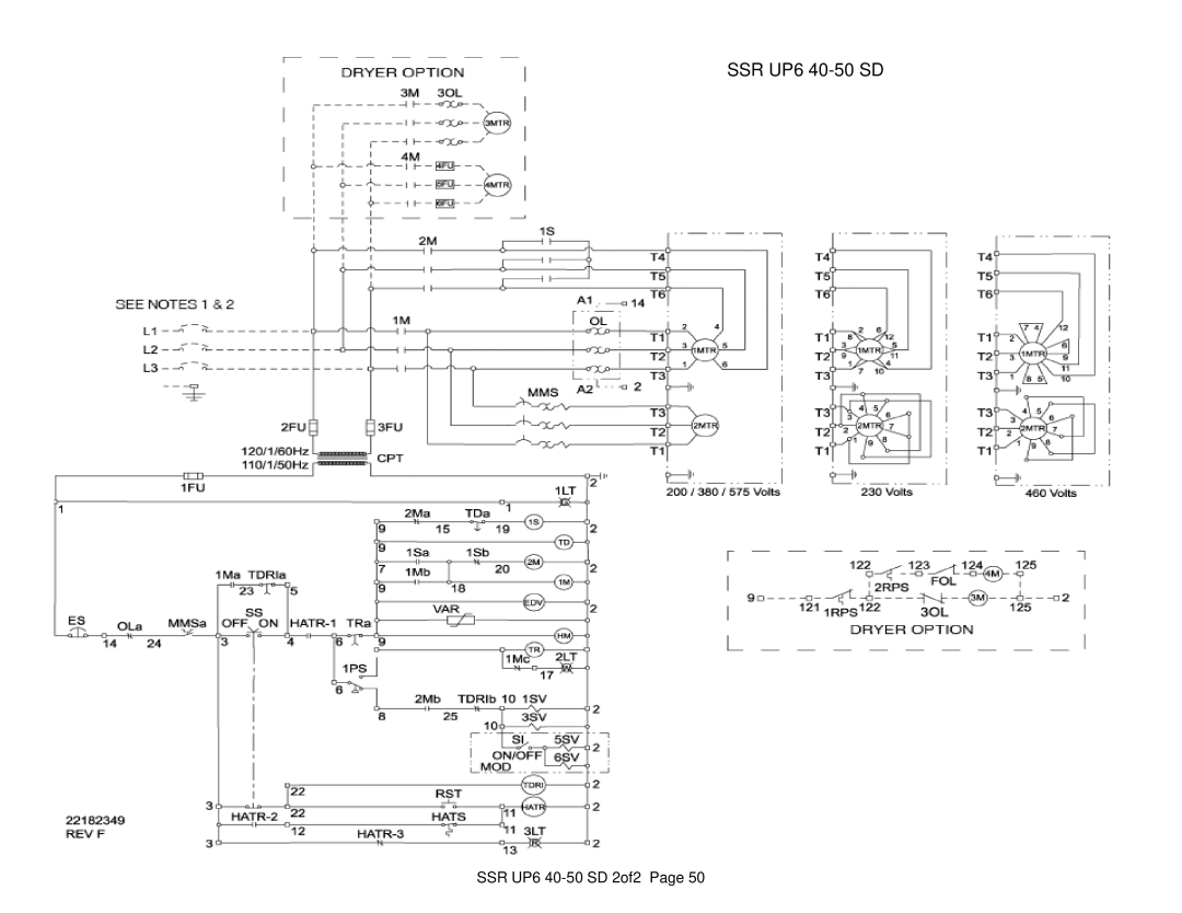 Ingersoll-Rand X41 technical manual SSR UP6 40-50 SD 2of2 