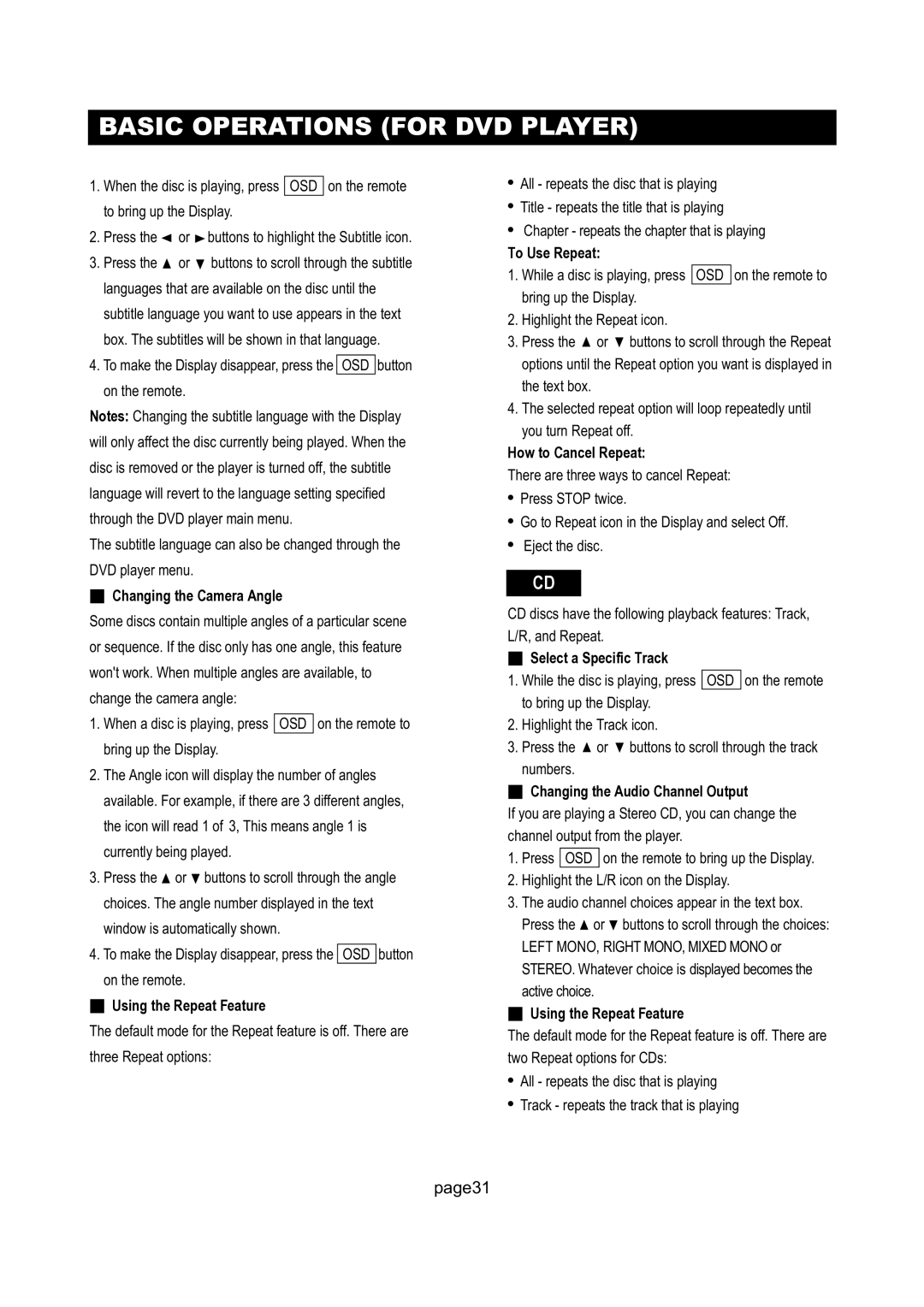 Initial Technology DTV-172 manual Page31 