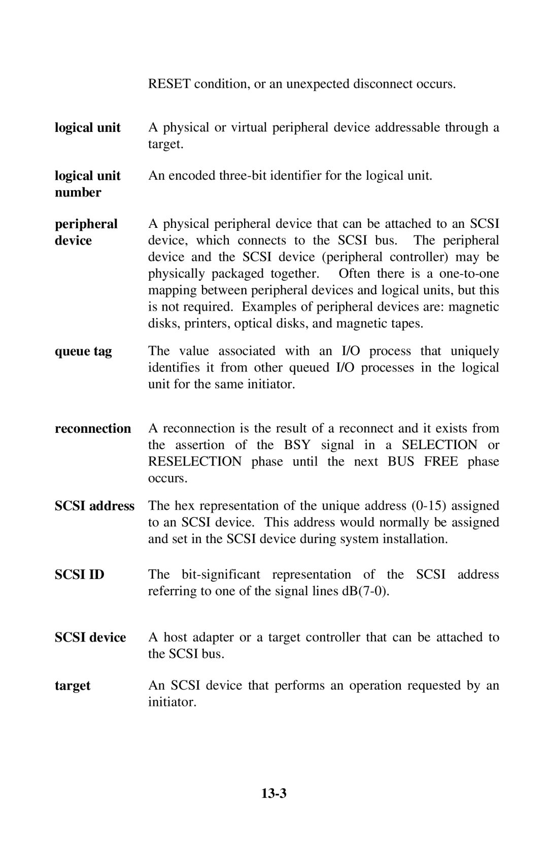 Initio INI-9100UW user manual 13-3 