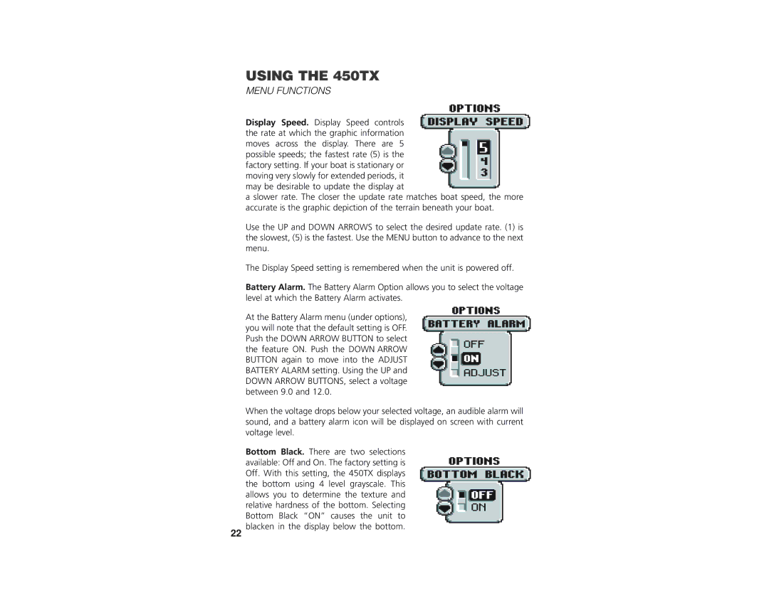 Insignia manual Using the 450TX 