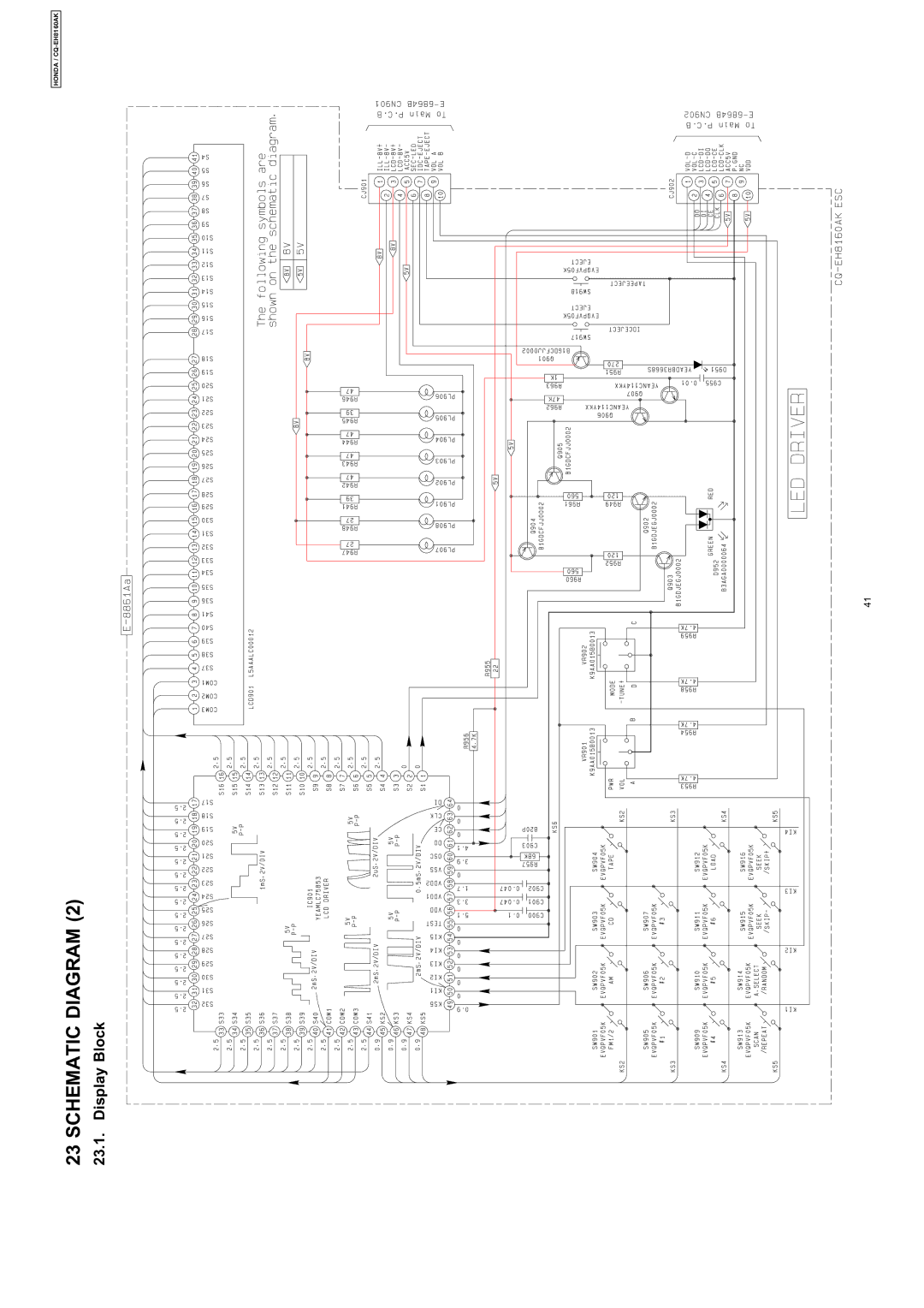 Insignia CQ-EH8160AK dimensions Schematic Diagram 