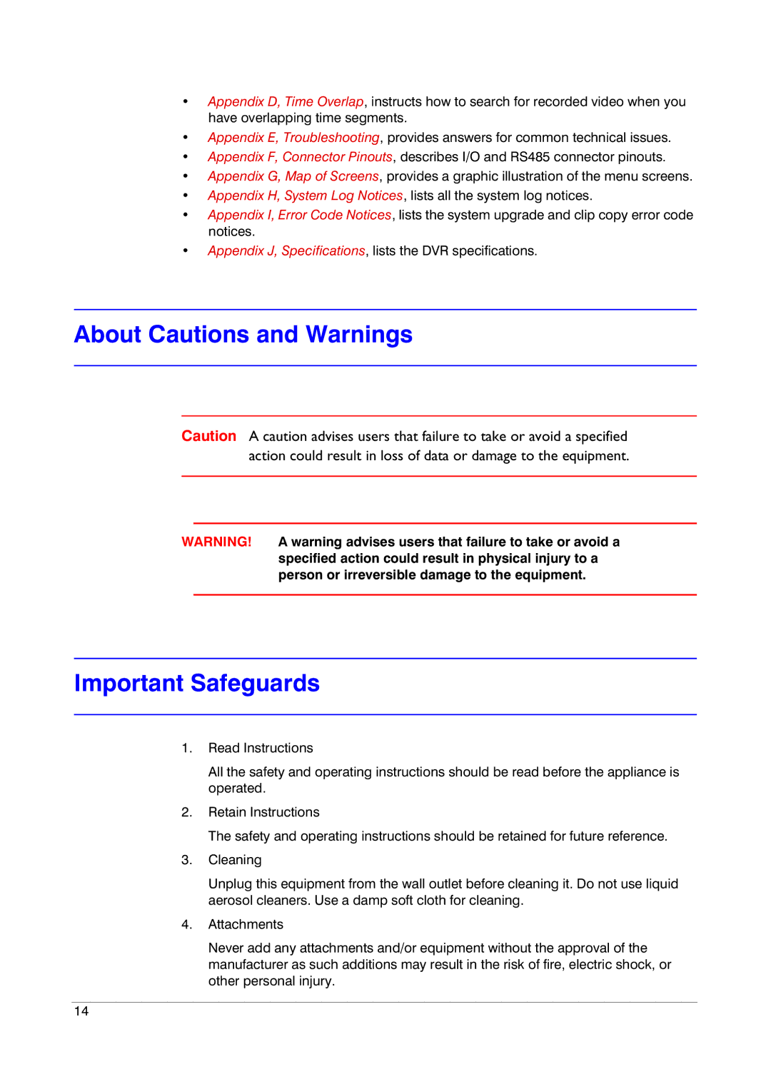 Insignia HRSD16 manual About Cautions and Warnings 