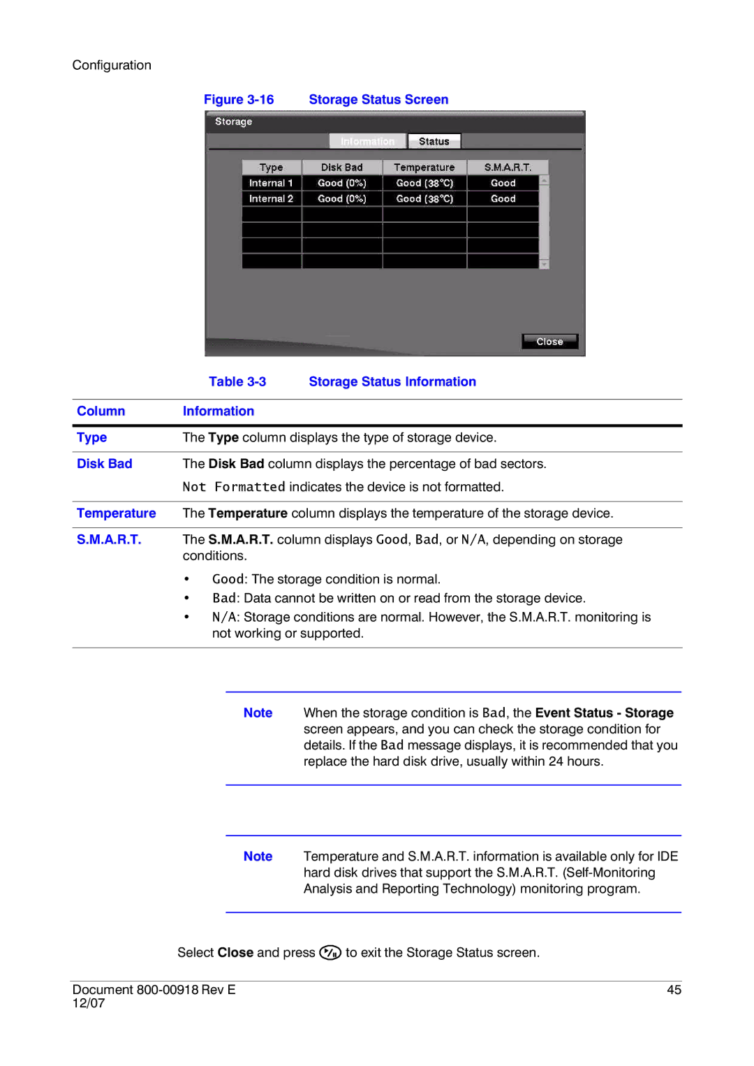 Insignia HRSD16 manual Configuration 