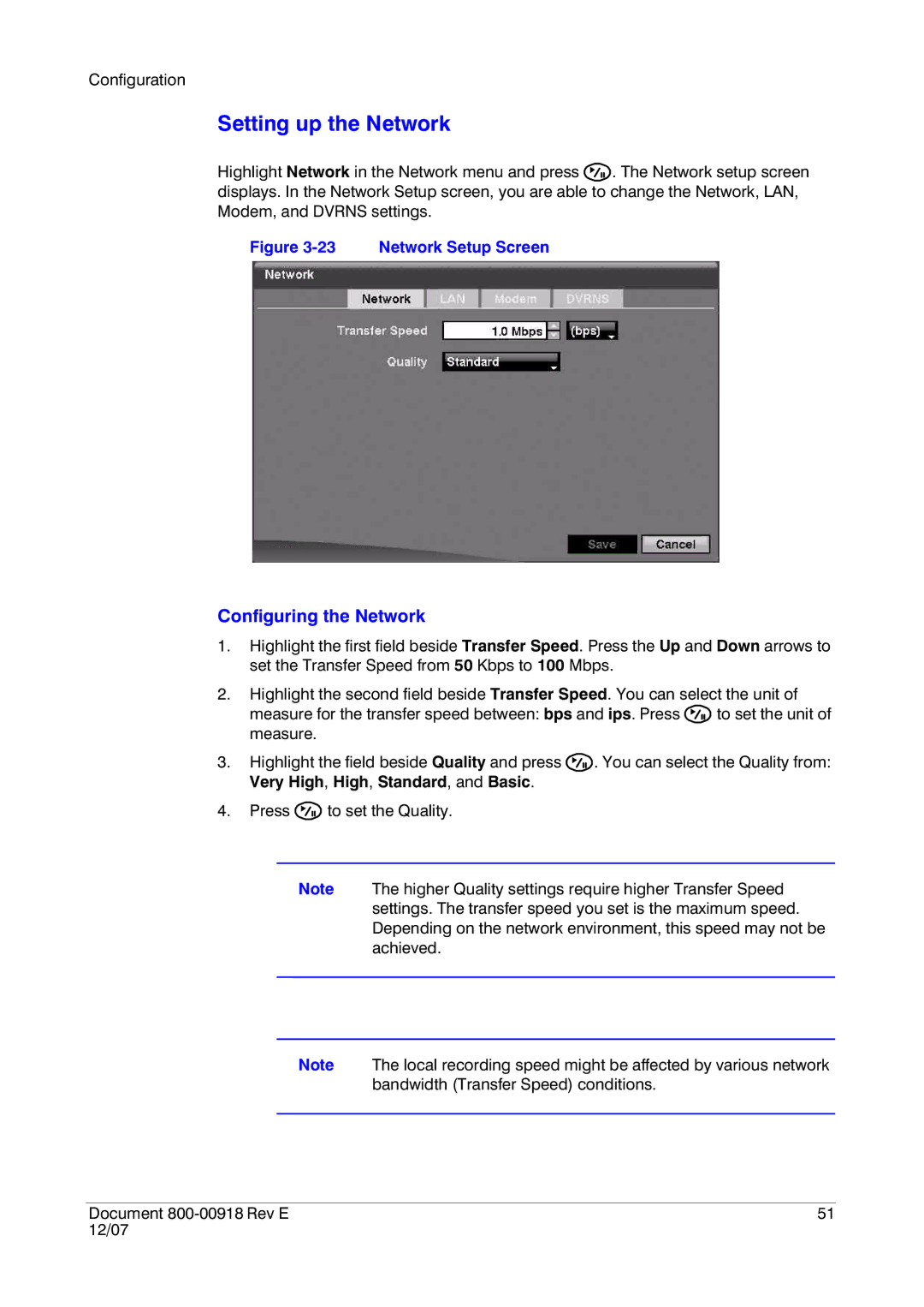 Insignia HRSD16 manual Setting up the Network, Configuring the Network 