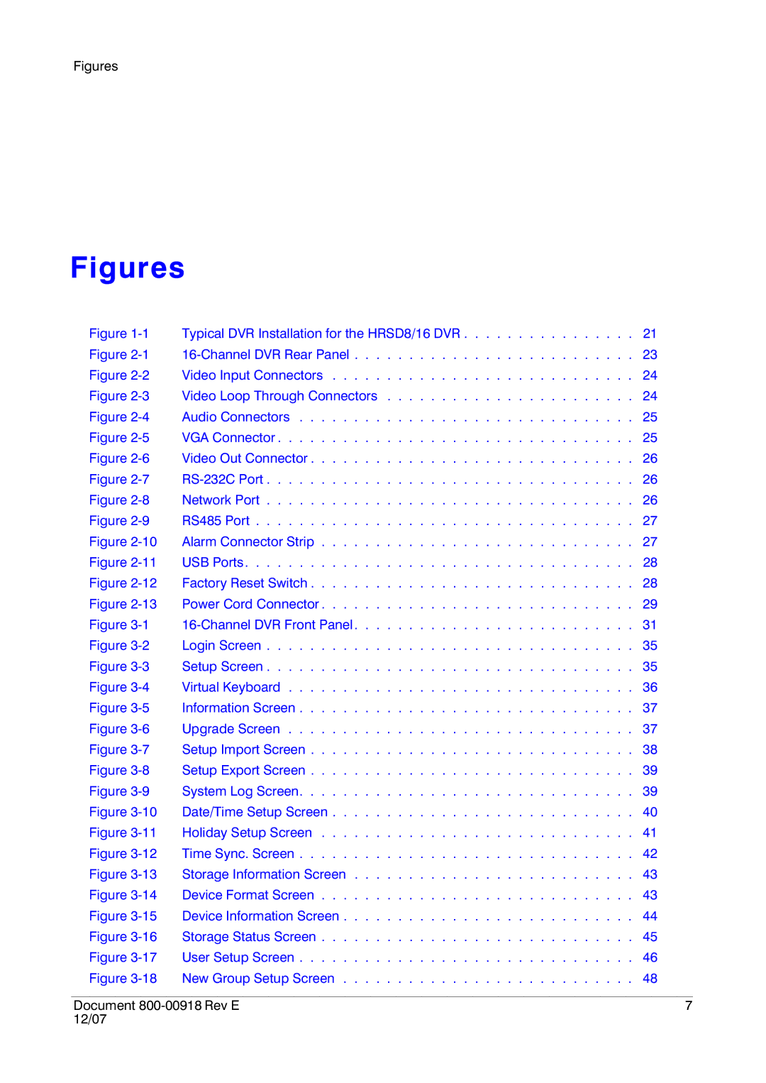 Insignia HRSD16 manual Figures 