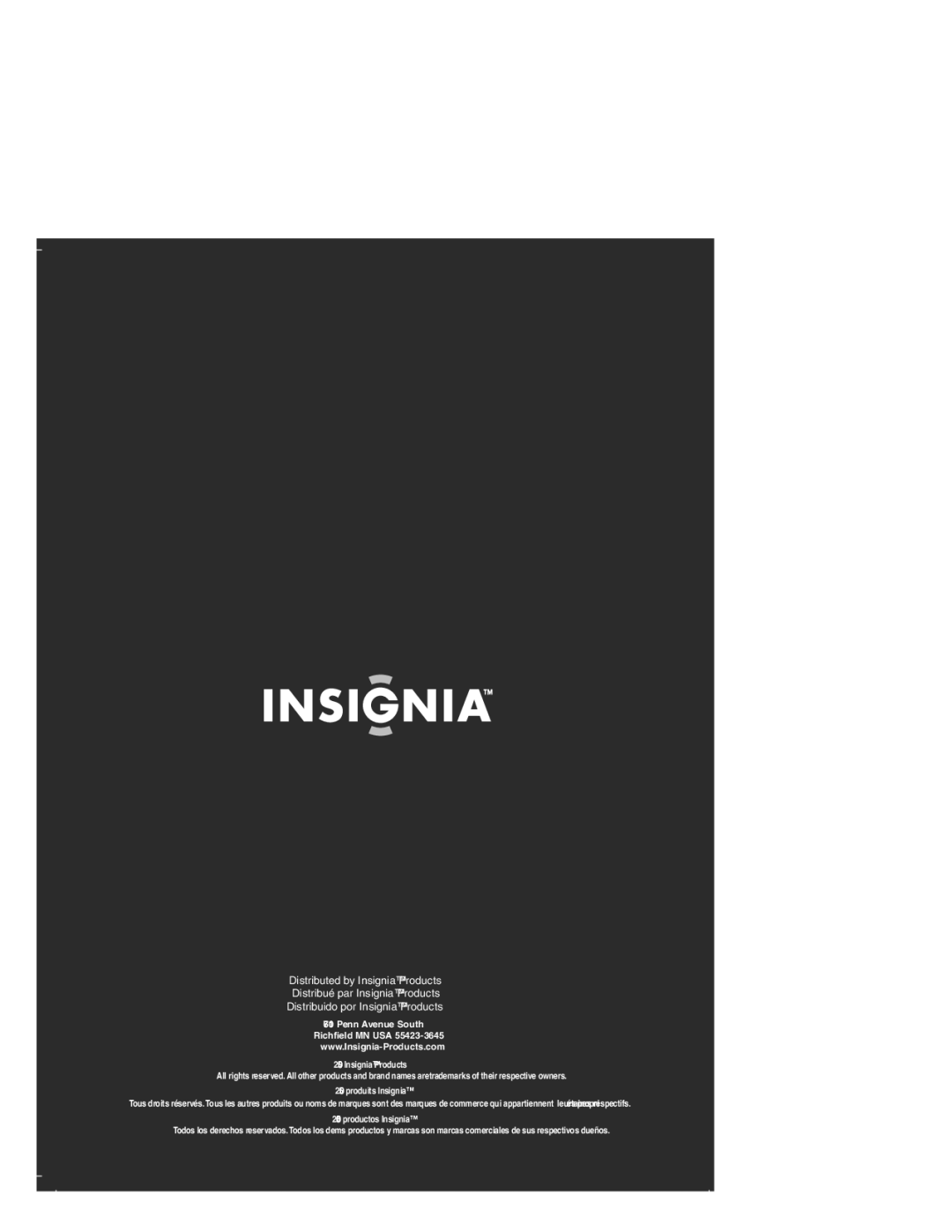 Insignia IS-SP102371 manual 