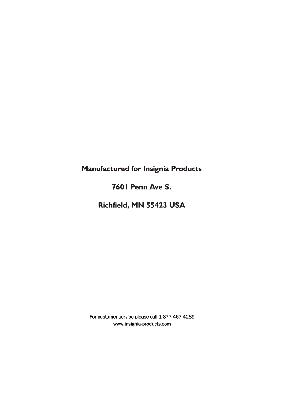 Insignia IS-TV040919 manual 