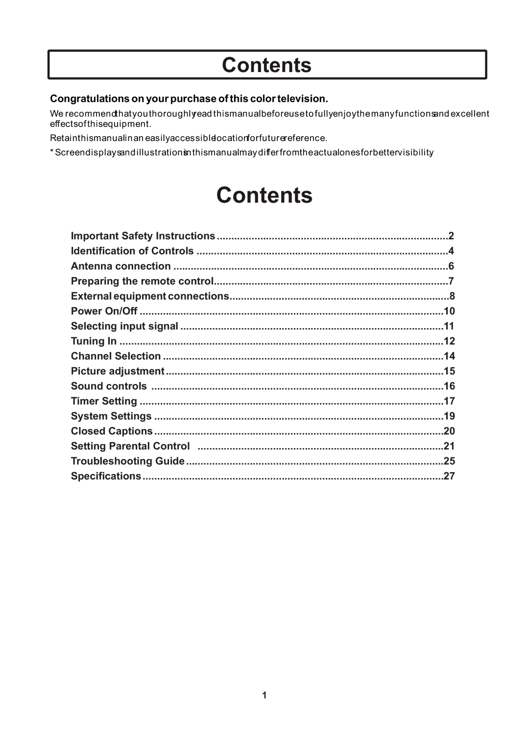 Insignia IS-TV040922 user manual Contents 