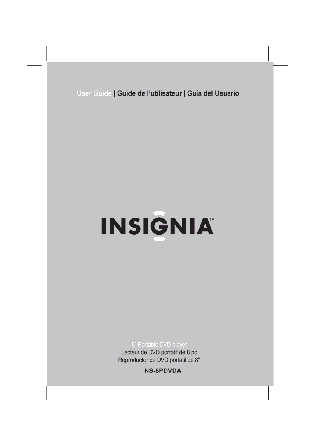 Insignia NS-8PDVDA manual 8VHU*XLGH*XLGHGHO¶XWLOLVDWHXU*XtDGHO8VXDULR 