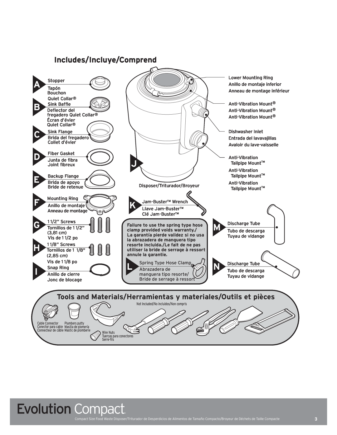 InSinkErator Evolution Compact manual 