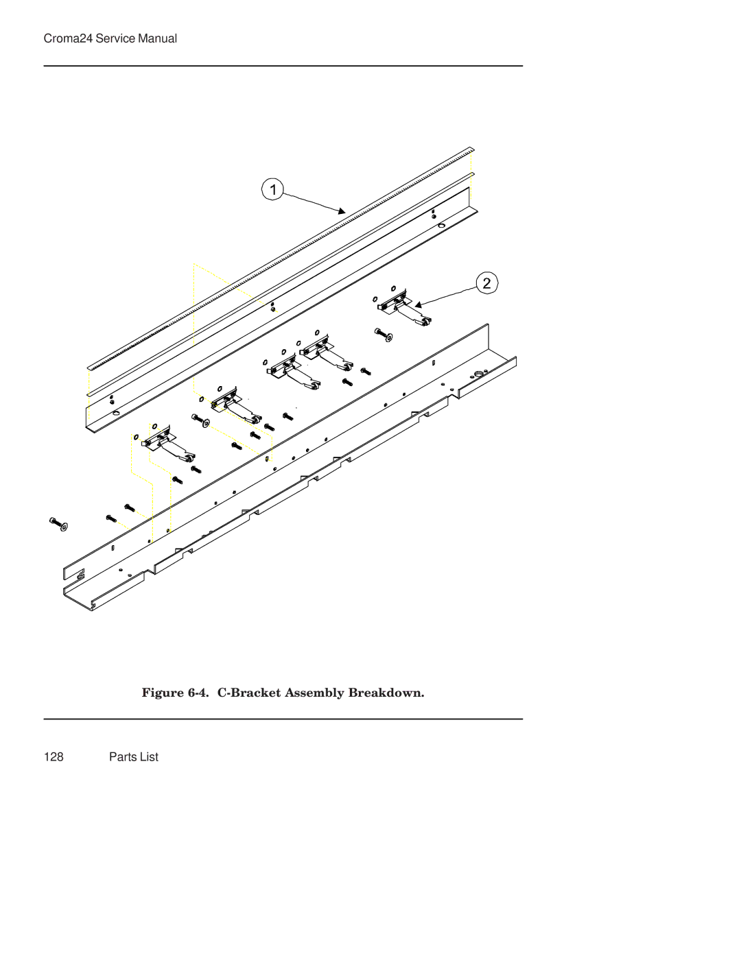 Integra CROMA24 service manual C-Bracket Assembly Breakdown 