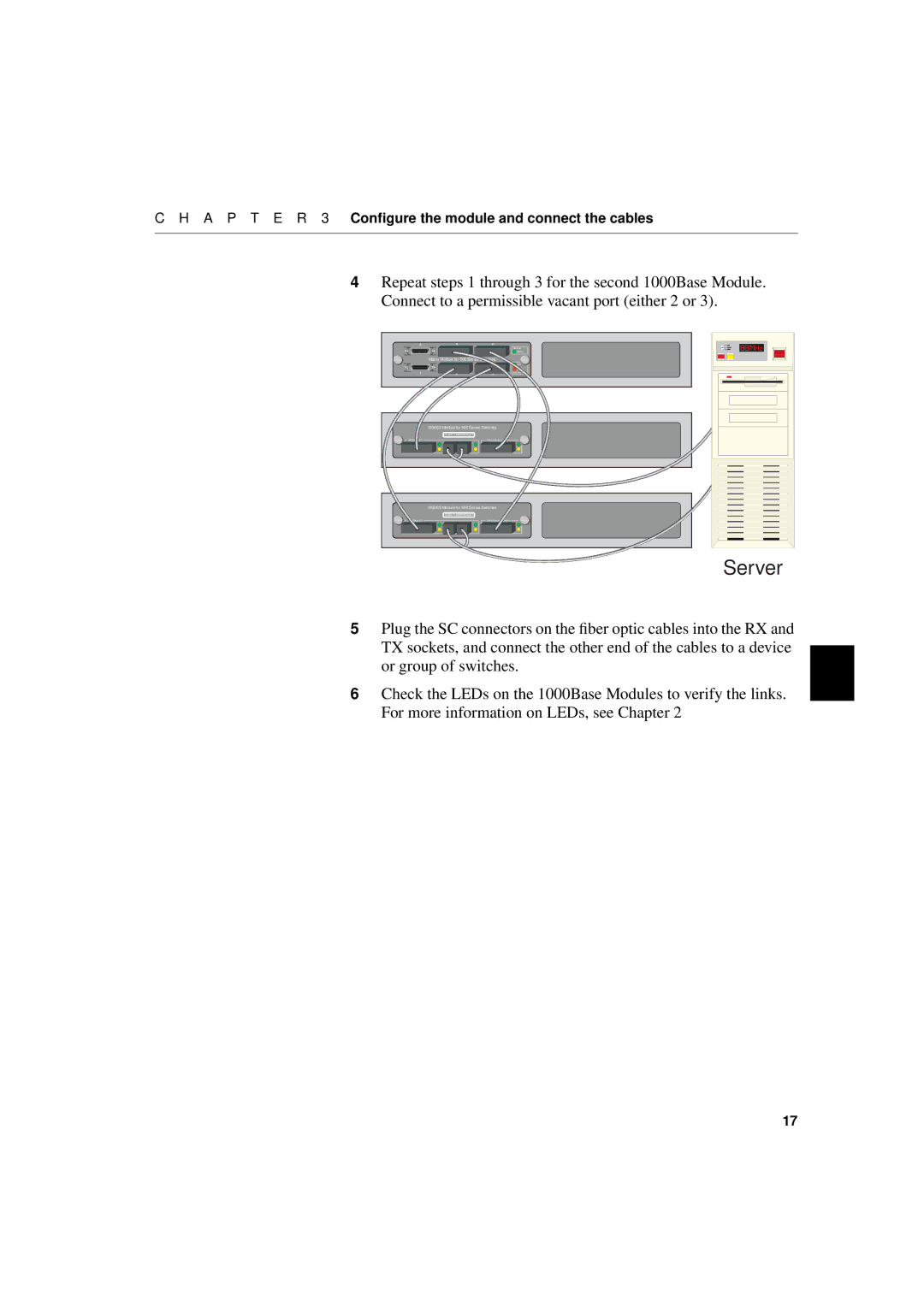 Intel 1000SX, 1000LX manual Server 