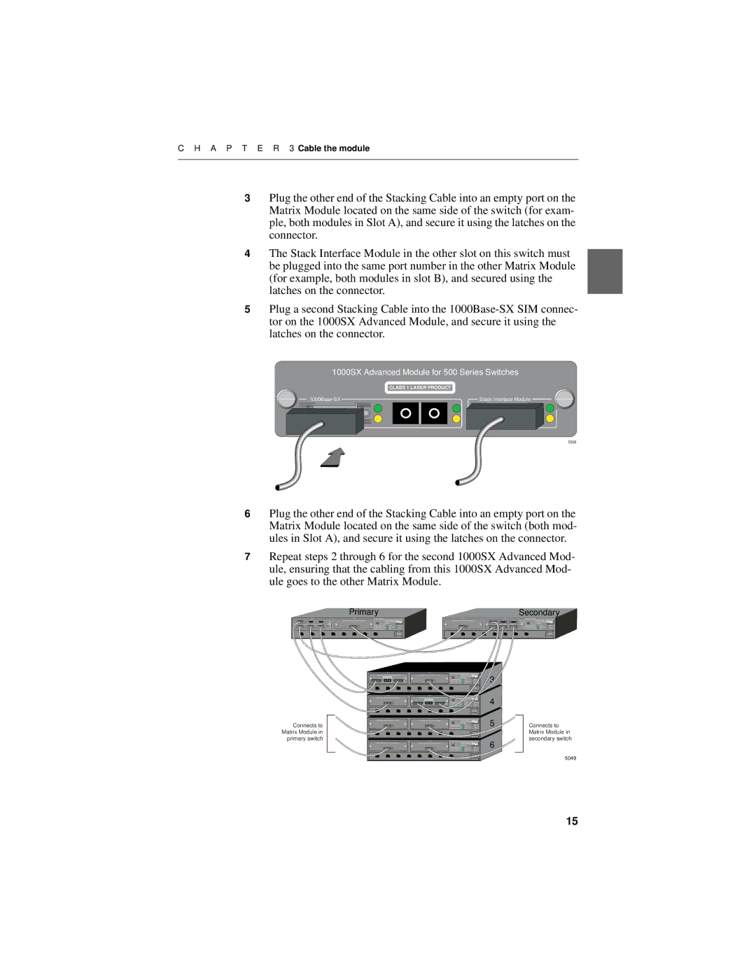 Intel 1000SX manual Primary Secondary 