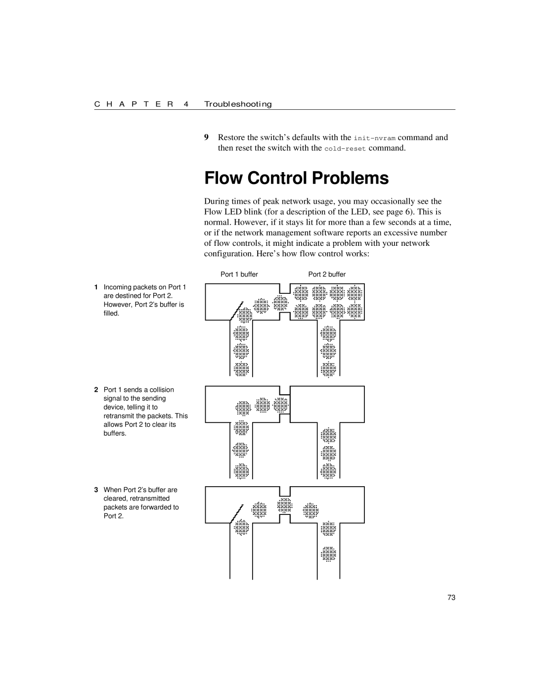 Intel 10/100 manual Flow Control Problems, Troubleshooting 