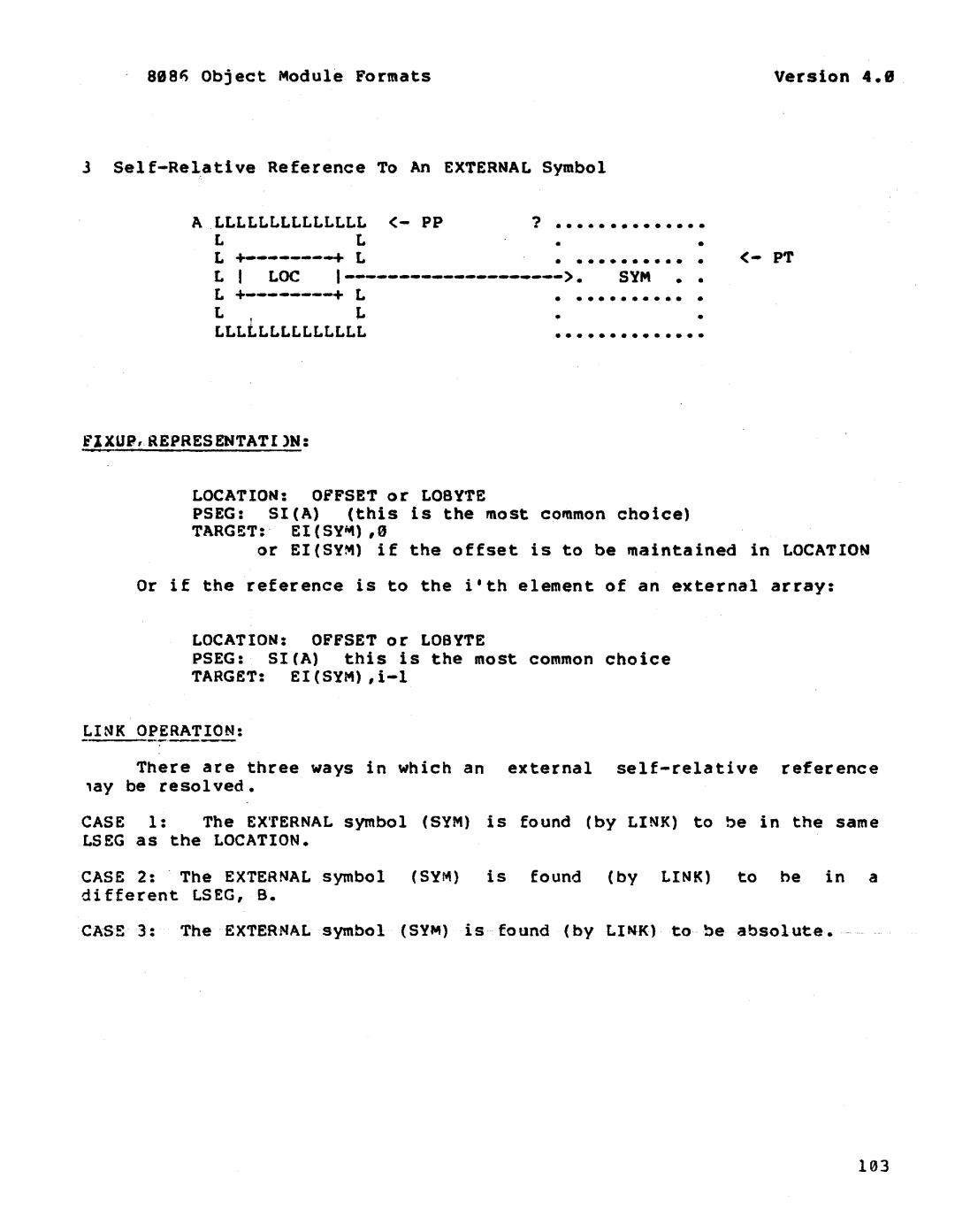 Intel 121748-001 manual Llllllllllllll PP, Loc, LLLI.LLLLLLLLLL Fixuprepresentati, Link Operation 