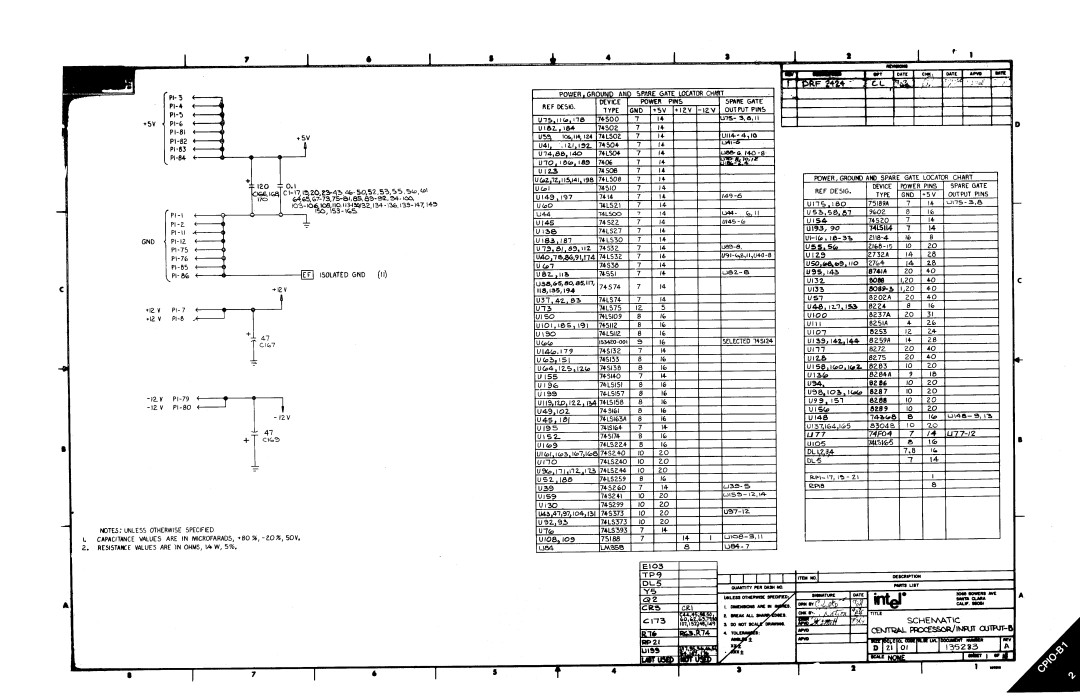 Intel 135168-001 manual 