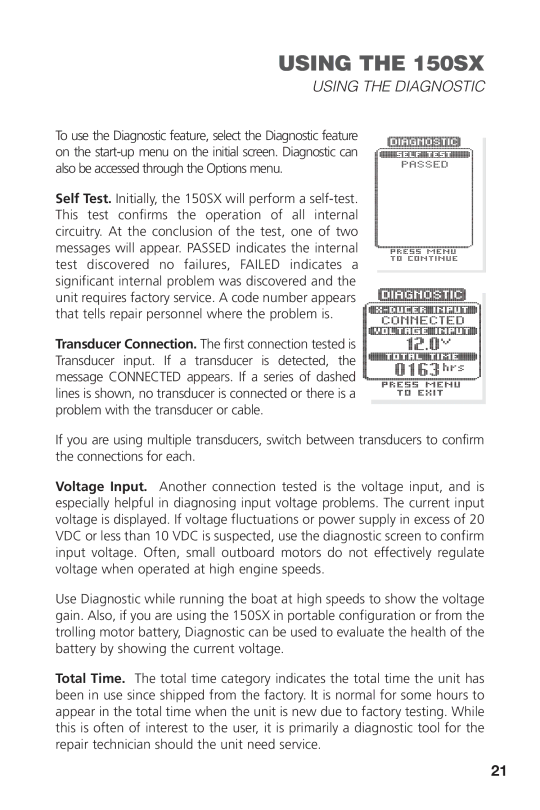 Intel manual Using the 150SX 