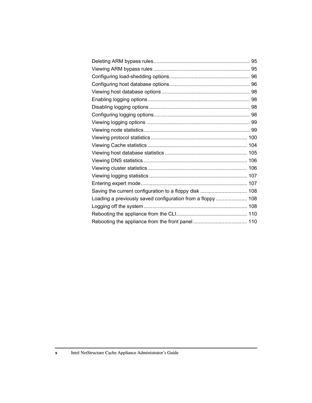 Intel 1520 manual 106 