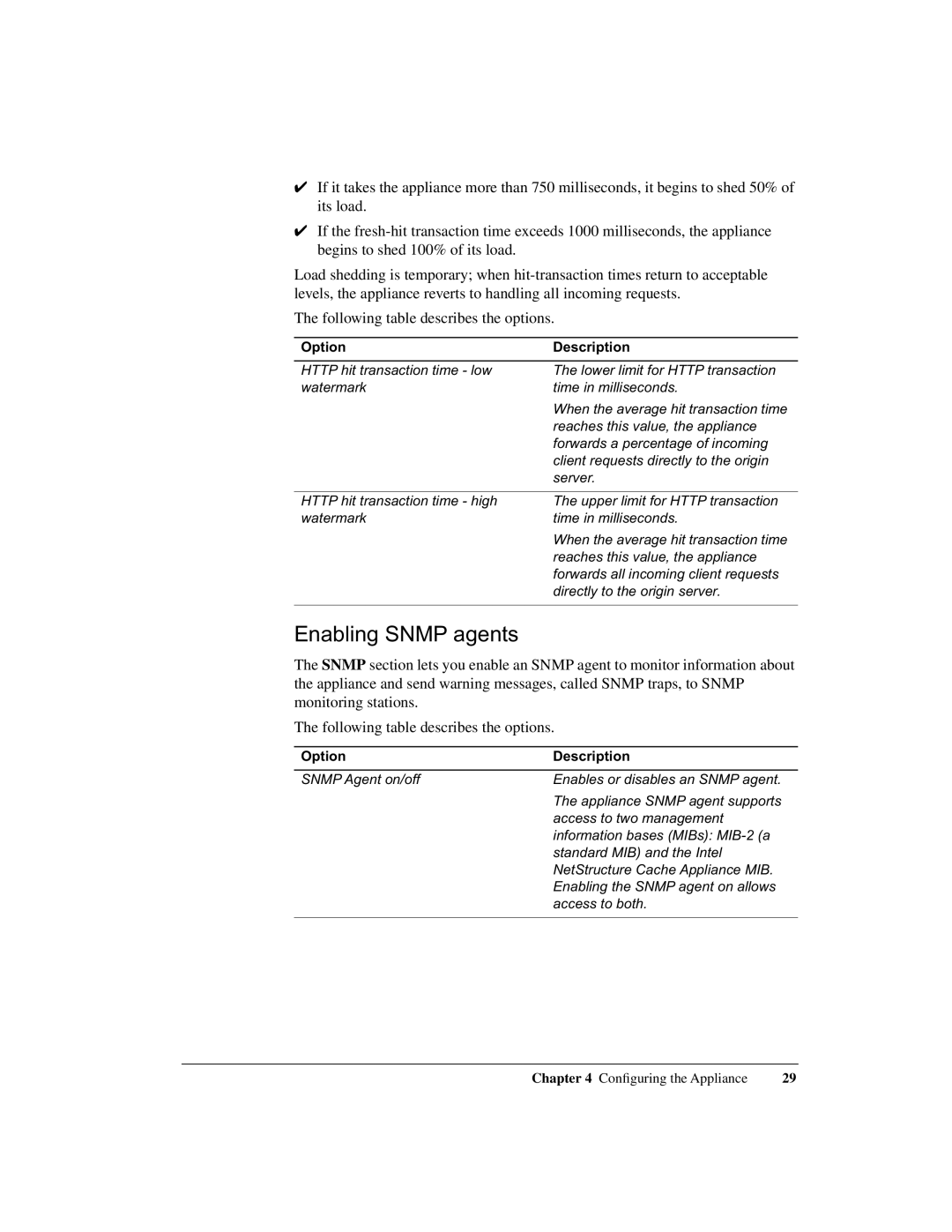 Intel 1520 manual Enabling Snmp agents 