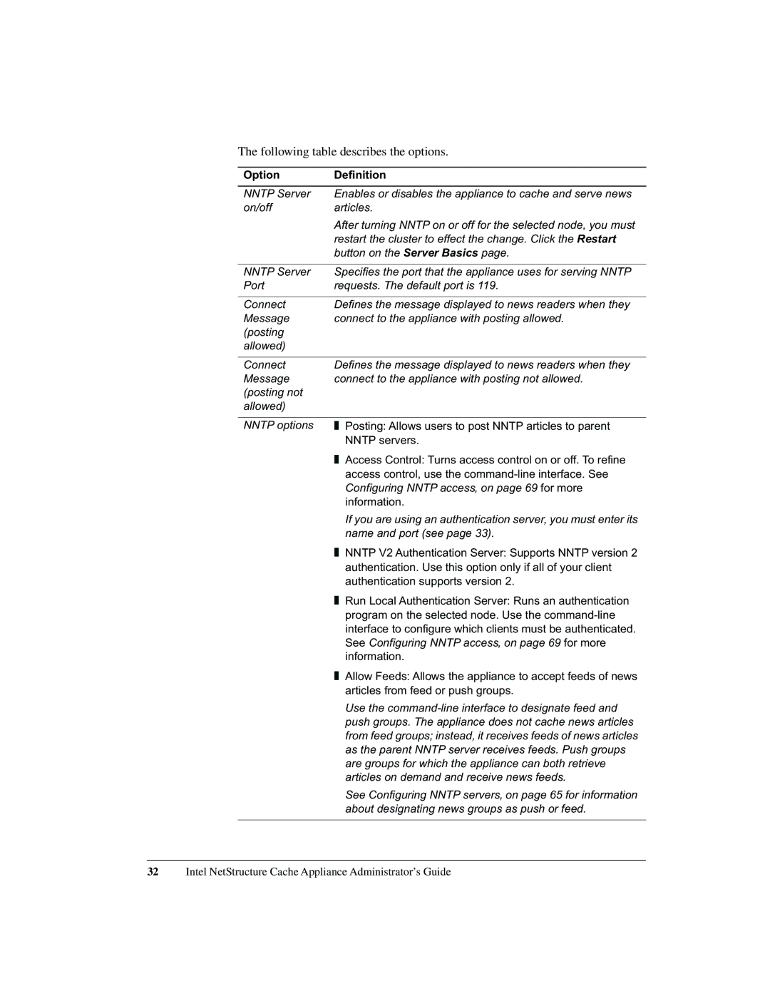 Intel 1520 manual Name and port see 