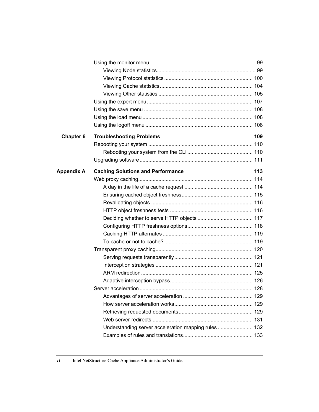 Intel 1520 manual Troubleshooting Problems 109 