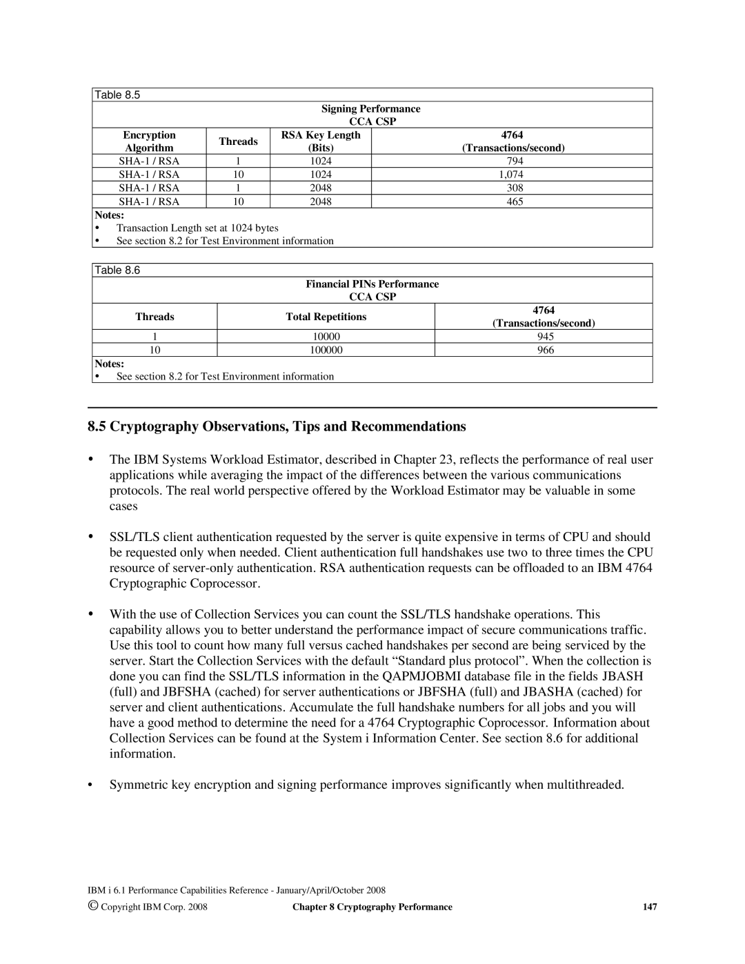 Intel 170 Servers, AS/400 RISC Server, 7xx Servers manual Cryptography Observations, Tips and Recommendations, Cca Csp 