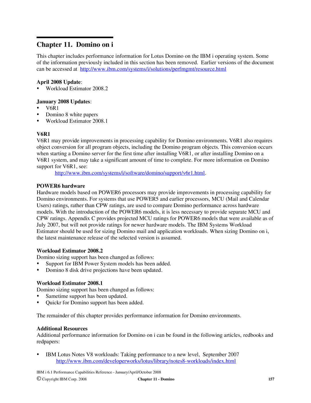 Intel AS/400 RISC Server, 170 Servers, 7xx Servers manual Domino on 