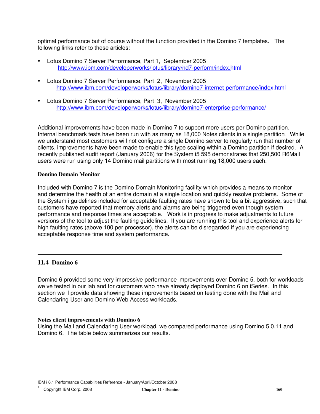 Intel AS/400 RISC Server, 170 Servers, 7xx Servers manual Domino Domain Monitor 