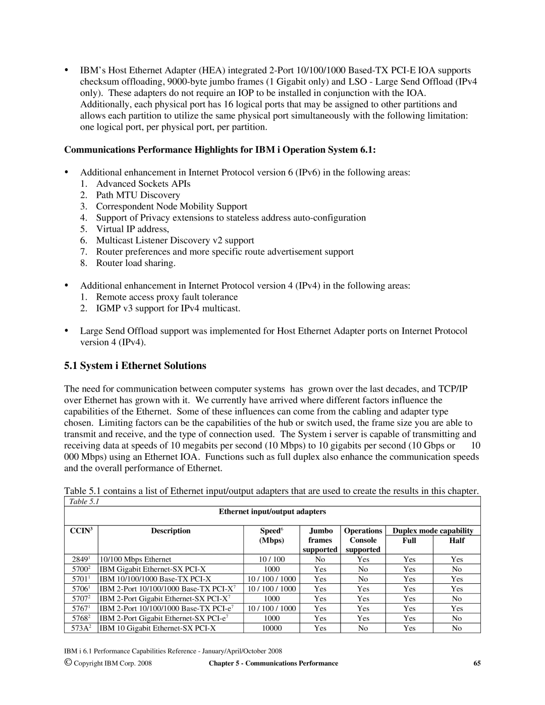 Intel 7xx Servers, 170 Servers, AS/400 RISC Server manual System i Ethernet Solutions, CCIN3 