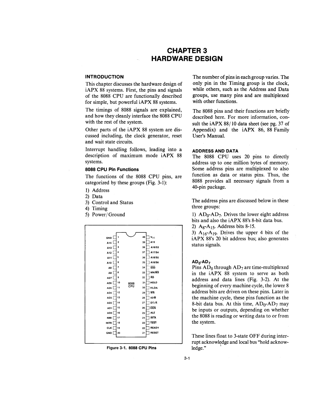 Intel 210200-002 manual Hardware Design 