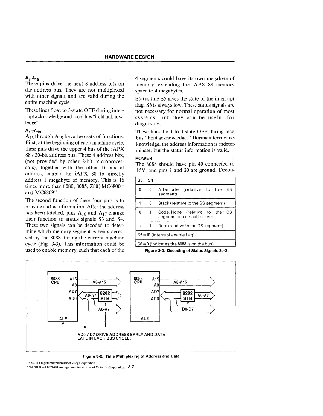 Intel 210200-002 manual Hardware Design 