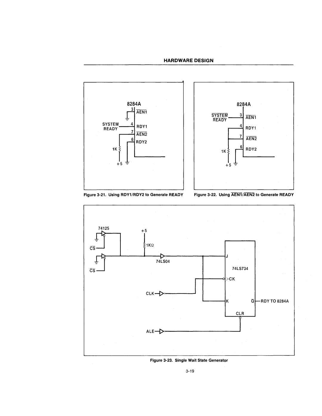 Intel 210200-002 manual 8284A 