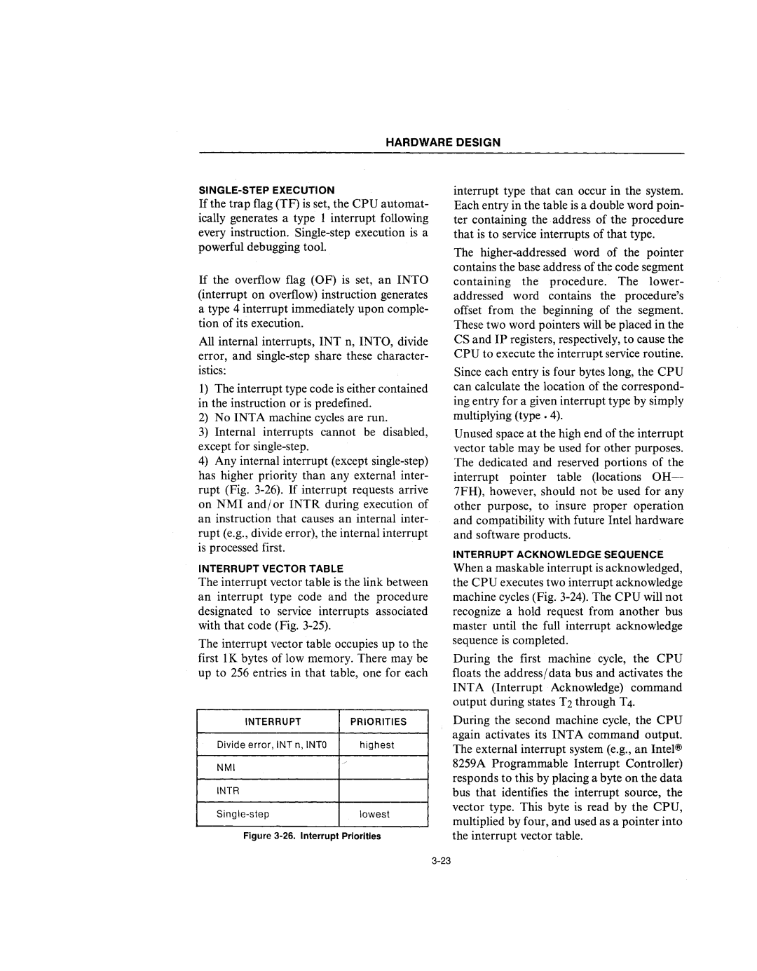 Intel 210200-002 manual SINGLE-STEP Execution 