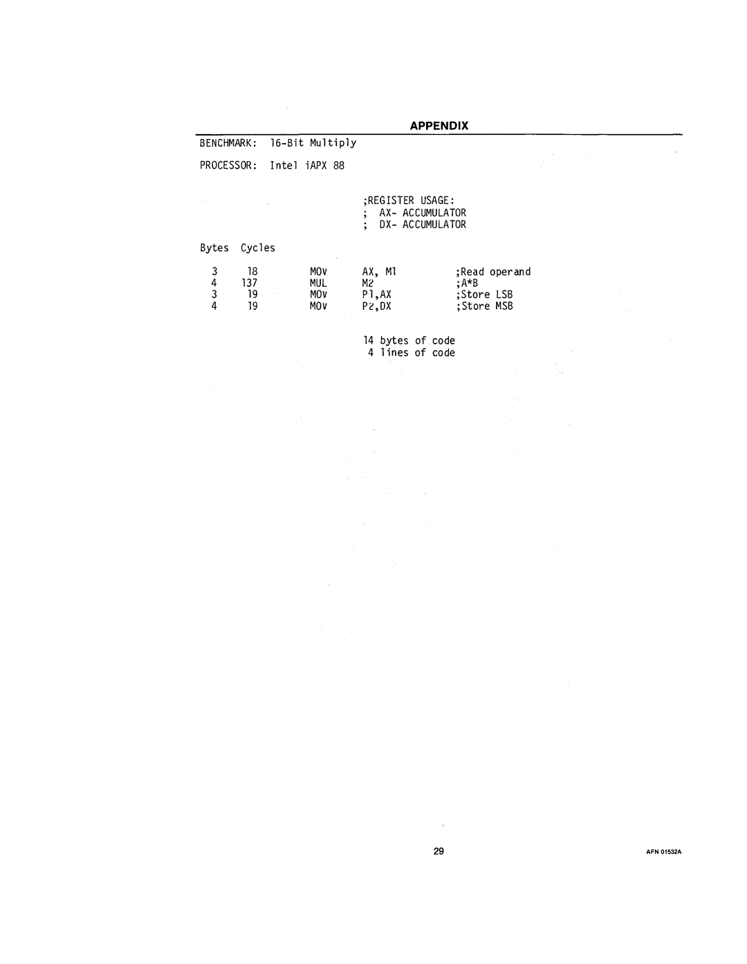 Intel 210200-002 manual P1,AX 