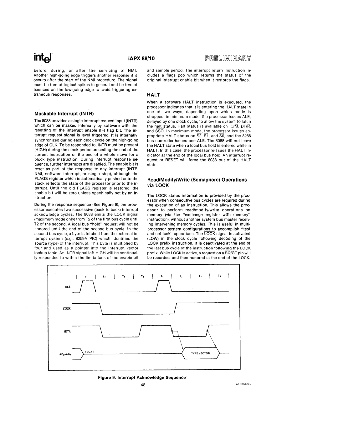 Intel 210200-002 manual Halt 