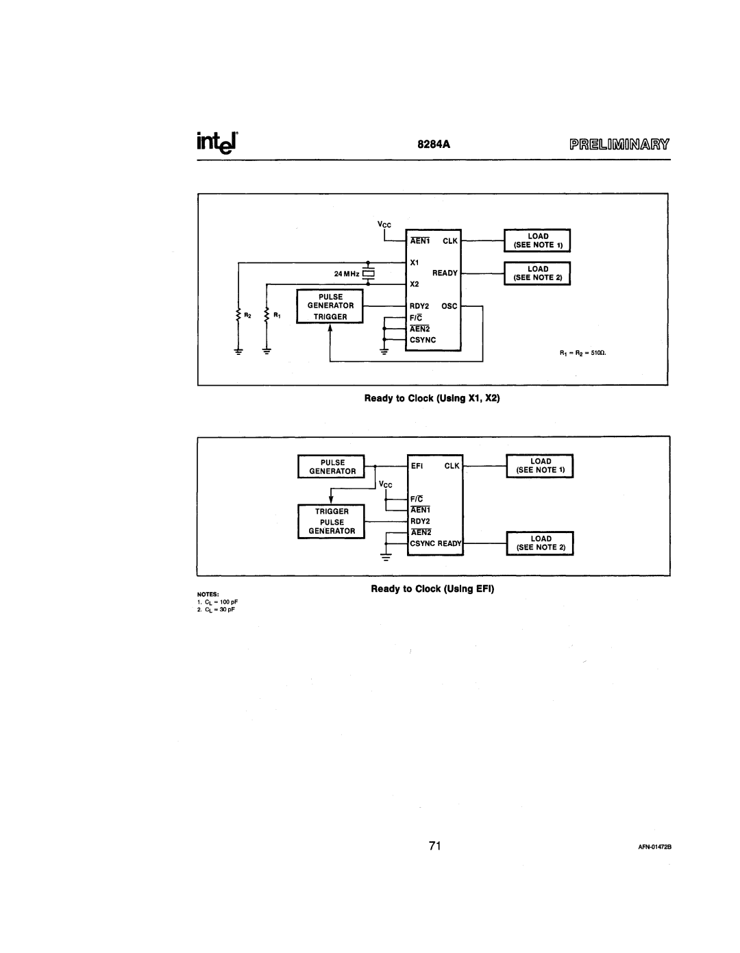 Intel 210200-002 manual Vcc 