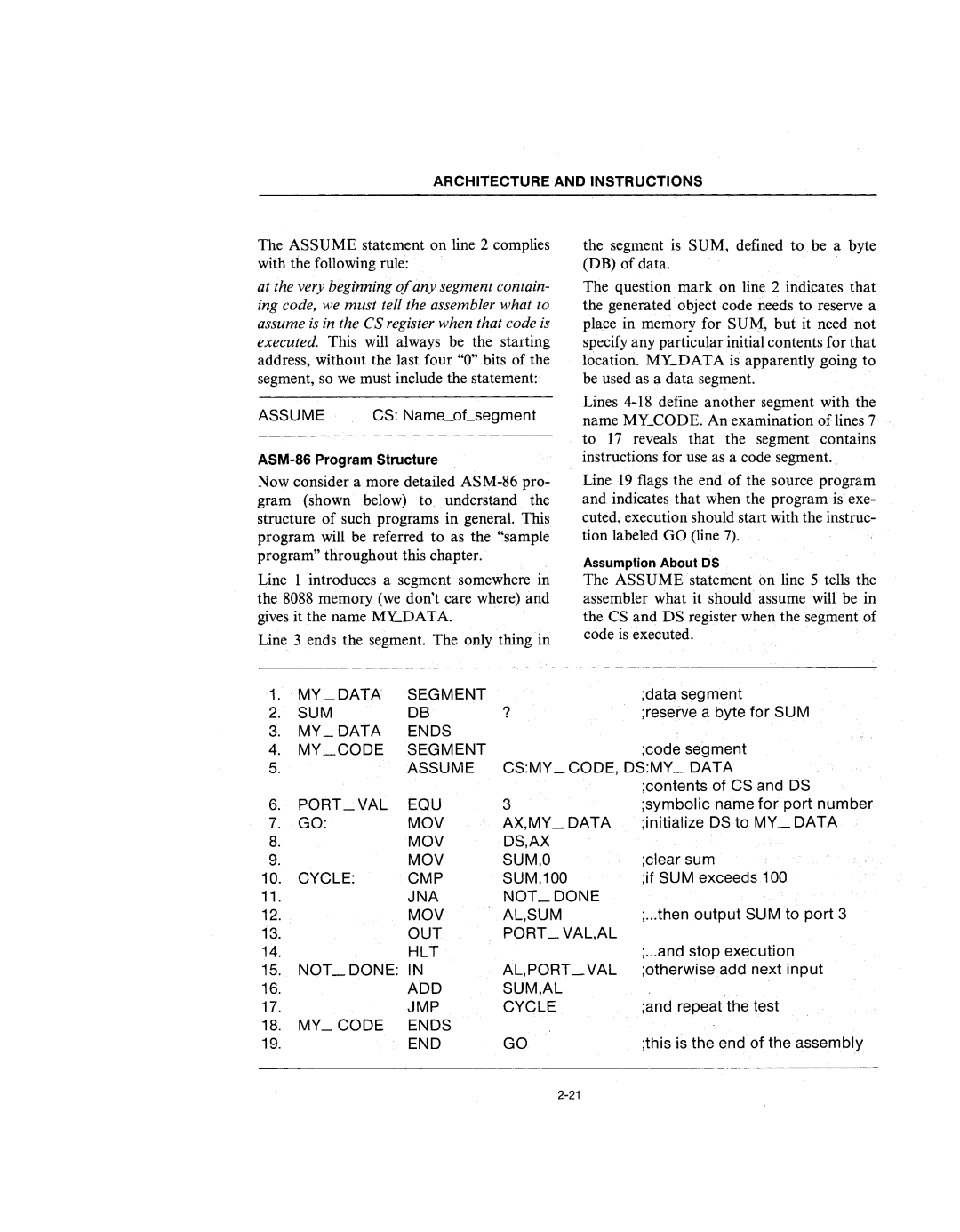 Intel 210200-002 manual MY Data Segment 