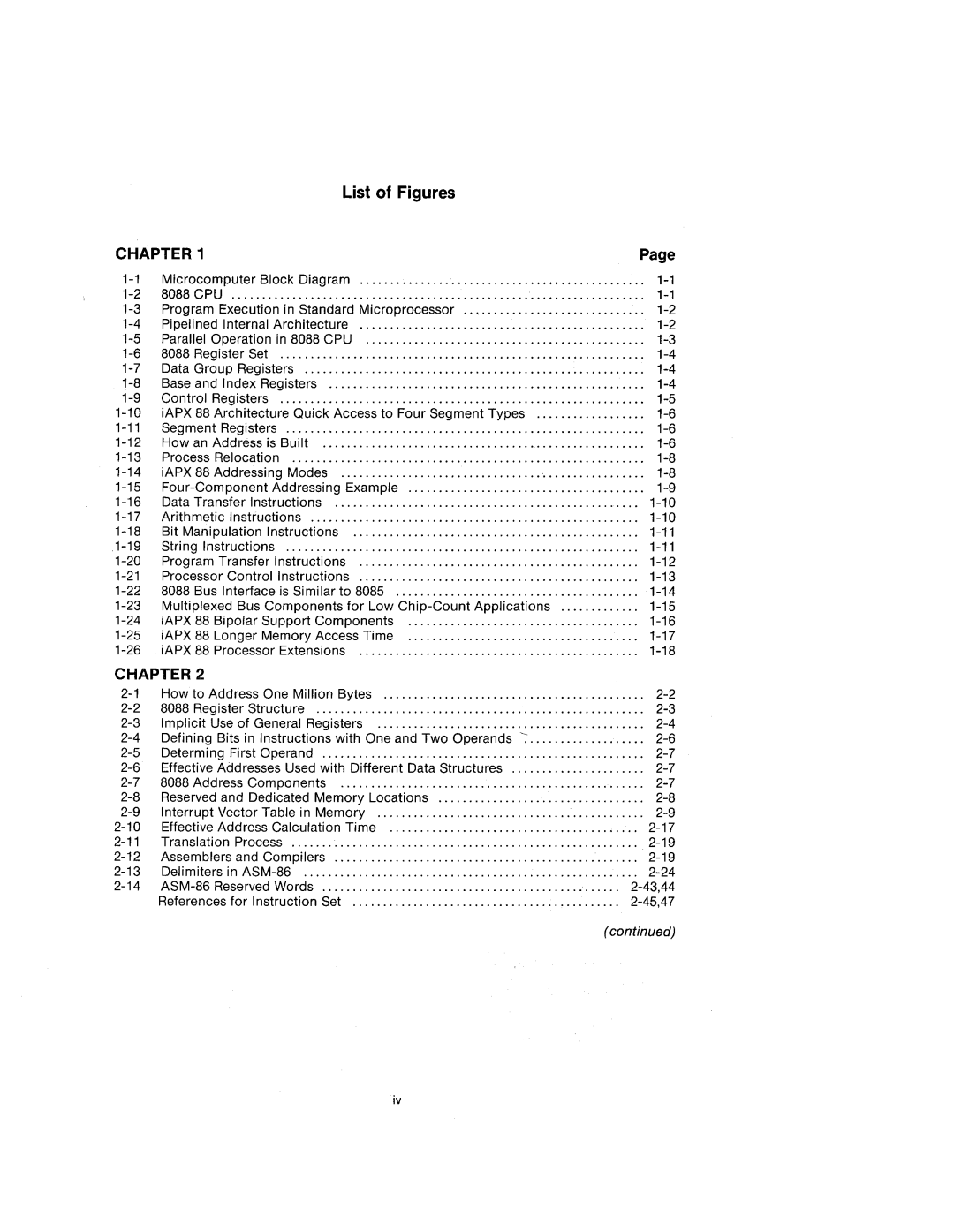 Intel 210200-002 manual List of Figures 